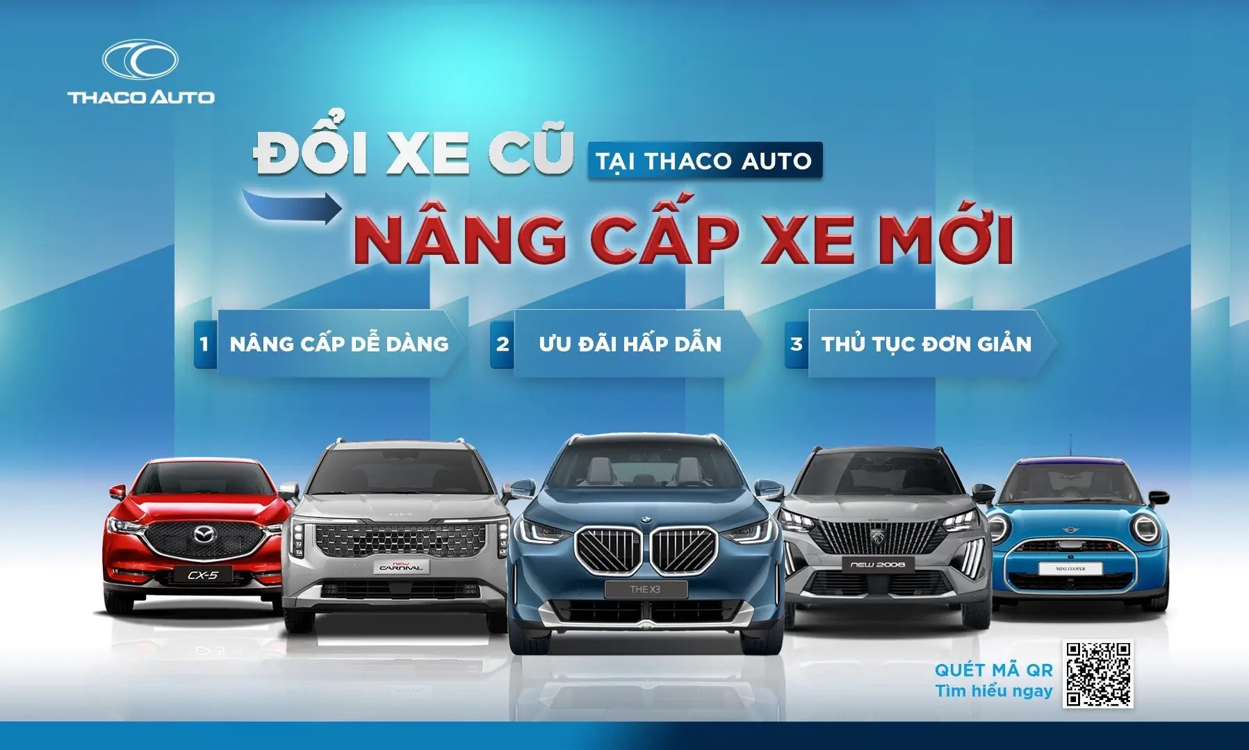 Thu cũ - Đổi mới: giải pháp nâng cấp xe toàn diện, tối ưu chi phí tại THACO AUTO
