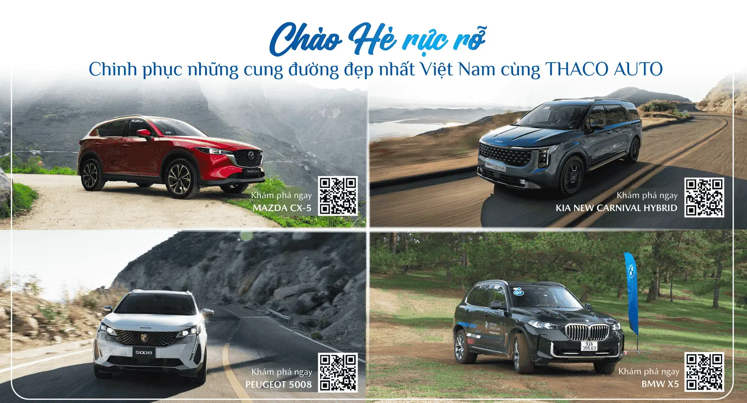 Chinh phục mùa hè cùng THACO AUTO Hồ Chí Minh – Khám phá những cung đường đẹp nhất Việt Nam