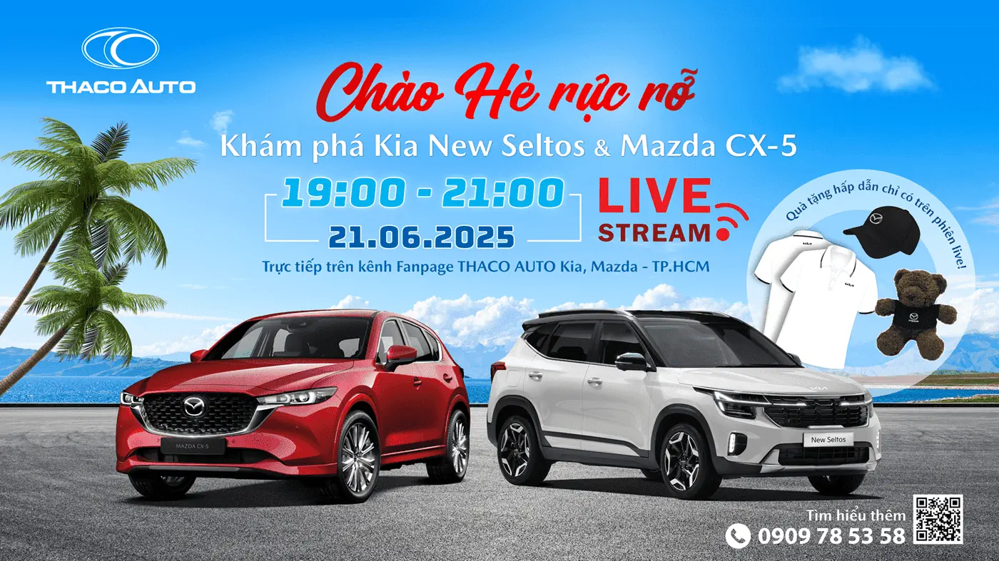 Thaco Auto Hồ Chí Minh tổ chức Livestream “Chào Hè Rực Rỡ” – Trải Nghiệm Mua Sắm Đa kênh