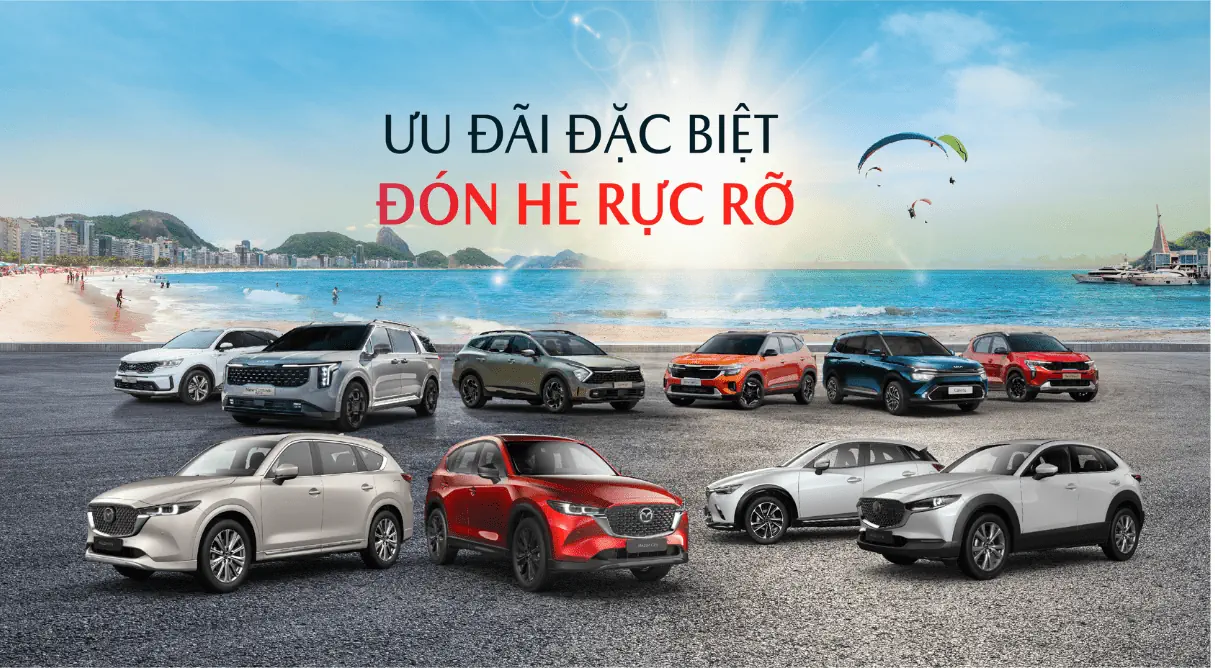 Sở Hữu Kia & Mazda Với Ưu Đãi Khủng Tháng 6 Tại Thaco Auto Kia Mazda Hồ Chí Minh